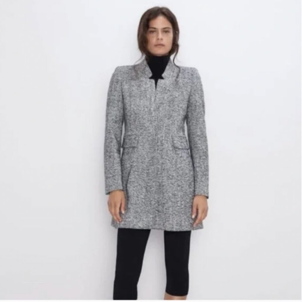 Zara Grey Herringbone jacket